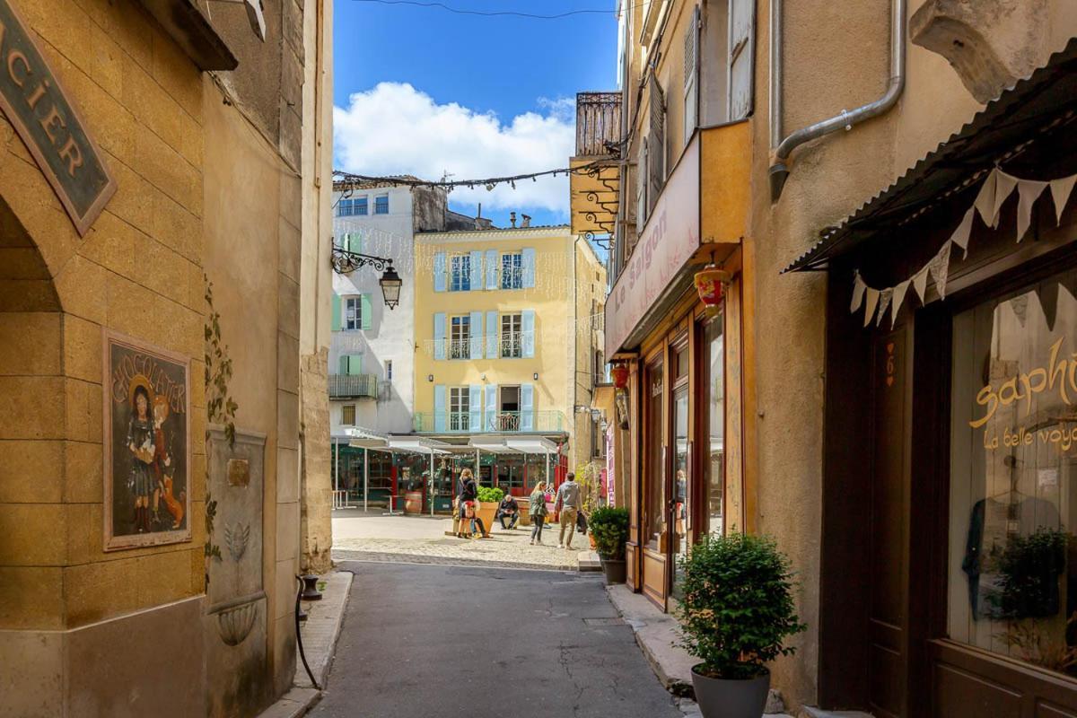 Provence Au Coeur Appart Hotels Forcalquier Bagian luar foto